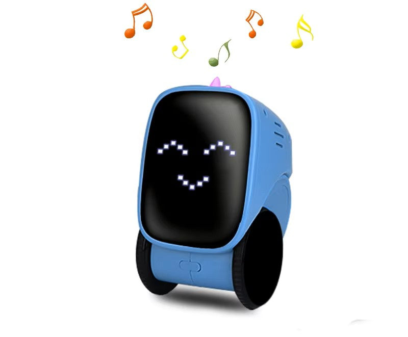 Blue AI Smart Robot Toy for Kids – Voice Control, Touch & Gesture Interactive Educational STEM Learning Robot with Storytelling & Remote Programming (Copy)