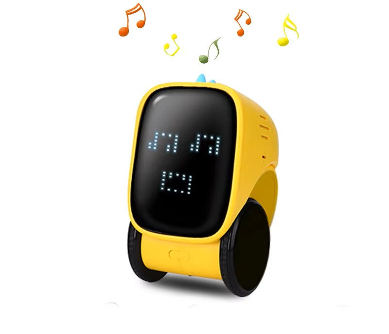 Yellow AI Smart Robot Toy for Kids – Voice Control, Touch & Gesture Interactive Educational STEM Learning Robot with Storytelling & Remote Programming